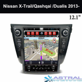 GPS Navigation Tesla Screen Nissan X_trail Qashqai Dualis